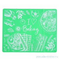 Коврик для выпечки 50 х 40 см &quot;love Baking&quot; / 339886