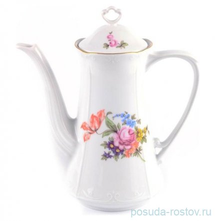 Кофейник 1,2 л &quot;Камелия /Мейсенский букет&quot; / 295087