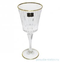 Бокалы для белого вина 230 мл 6 шт &quot;Таймлесс /Отводка золото&quot; AS Crystal / 337540