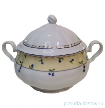Супник 2,6 л &quot;Роза /Синие вишни&quot; / 337693