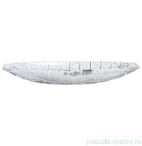 Блюдо 36 см овальное &quot;A.Crystal /Хрусталь резной&quot; / 139180