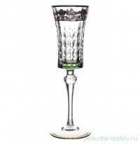 Бокалы для шампанского 150 мл 6 шт зелёные &quot;Timon /Lady Diamond /Золото&quot; / 301187