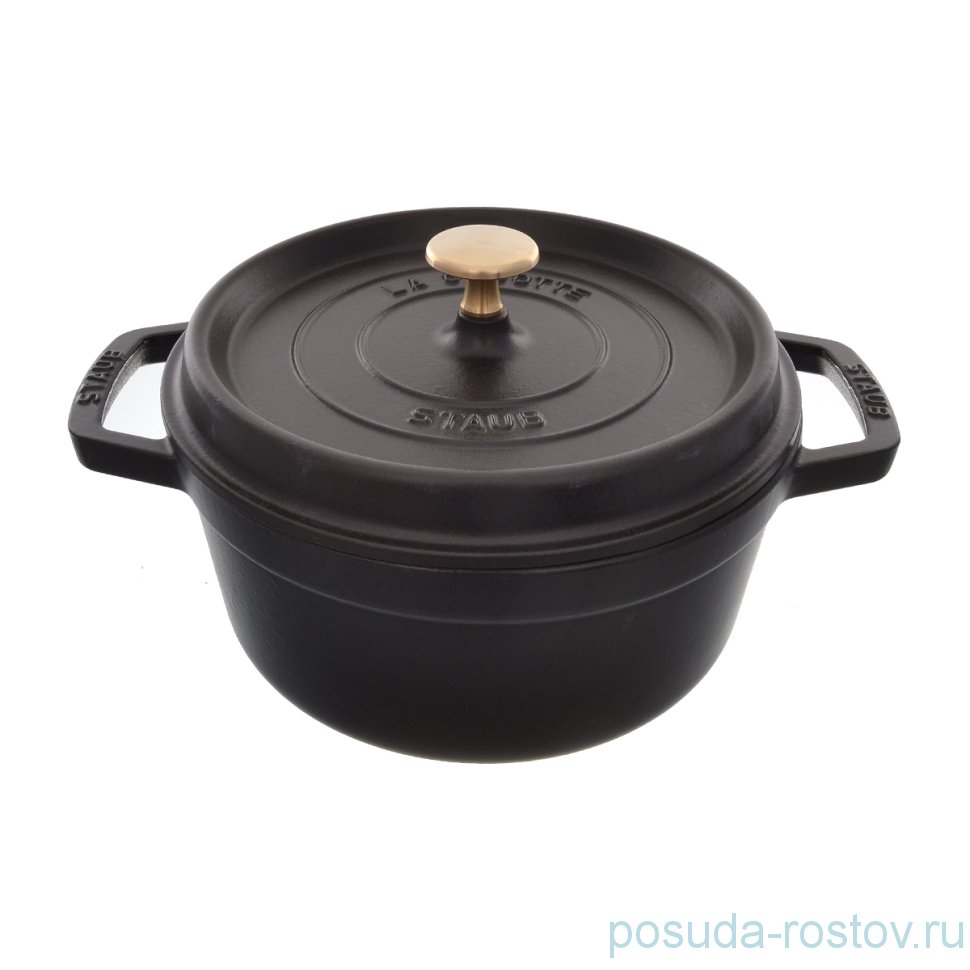 Кокот 22 см с крышкой "STAUB" / 232876
