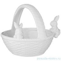 Корзинка 22,5 х 19,5 х 17,5 см &quot;PRIMAVERA /Кролики&quot; / 220765