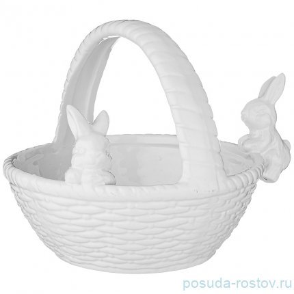 Корзинка 22,5 х 19,5 х 17,5 см &quot;PRIMAVERA /Кролики&quot; / 220765
