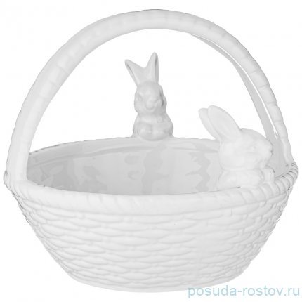 Корзинка 22,5 х 19,5 х 17,5 см &quot;PRIMAVERA /Кролики&quot; / 220765