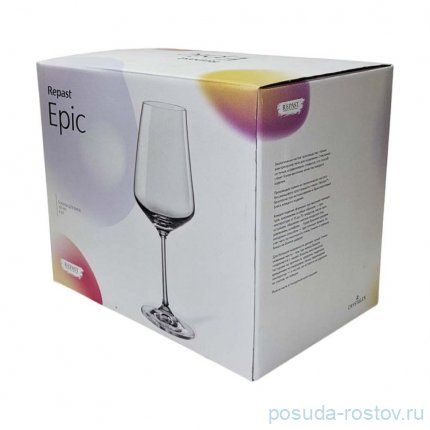 Бокалы для белого вина 350 мл 6 шт &quot;Epic /Без декора&quot; / 355225