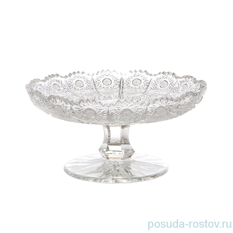 Конфетница 14 см н/н "Хрусталь резной /66004"  / 101579