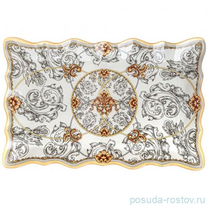 Блюдо 25 х 16 х 2 см прямоугольное &quot;Monogram&quot; (6шт.) / 346357