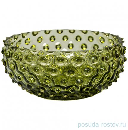 Конфетница 17 х 7 см оливковая &quot;Hobnail Tapas&quot; / 336577