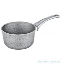 Ковш 20 х 10 см со сливным носиком антипригарное покрытие 3 л cерый &quot;COFFEE &amp; MILK POT&quot; / 296820