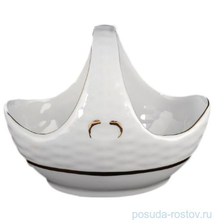 Корзинка 17 см &quot;Корона /Золотой узор&quot; / 093965