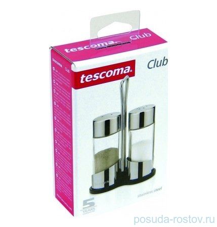 Набор для специй (соль, перец) на подставке &quot;Tescoma /CLUB&quot; / 145493