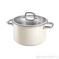 Кастрюля 24 см с крышкой высокая 6 л &quot;DELIGHT&quot; / 292897