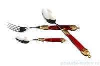 Столовые приборы 36 предметов &quot;Siena Antique Gold /Bordeaux Steel&quot; / 114555