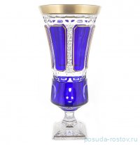 Ваза для цветов 43 см н/н &quot;Антик /Синий /золото&quot; / 086015