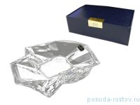 Ваза для конфет 21,5 см плоская &quot;Айсберг /Без декора&quot; / 109079