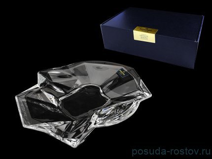 Ваза для конфет 21,5 см плоская &quot;Айсберг /Без декора&quot; / 109079