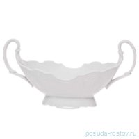 Фруктовница 36 см с ручками н/н &quot;Бернадотт /Платиновый узор&quot; / 071489