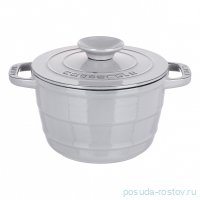 Кастрюля 23 см с крышкой 4,9 л &quot;Lava /Majolica Grey&quot; / 336057