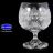 Бокалы для бренди 190 мл 6 шт &quot;Glasspo /Хрусталь резной&quot; / 028501