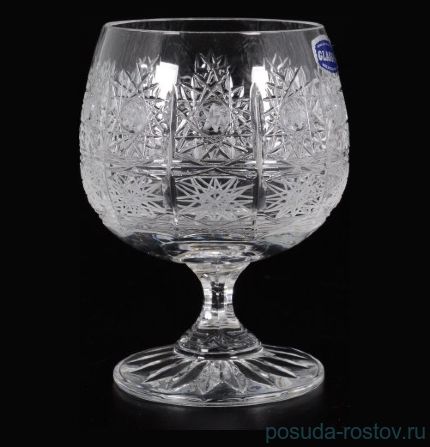Бокалы для бренди 190 мл 6 шт &quot;Glasspo /Хрусталь резной&quot; / 028501