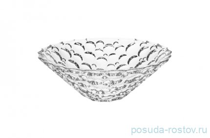Ваза для фруктов 30 см &quot;Lisboa /Без декора&quot; хрусталь Йиглава / 030083
