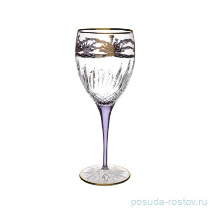 Бокалы для красного вина 340 мл 6 шт &quot;Timon /Violet /Gold&quot; / 284823