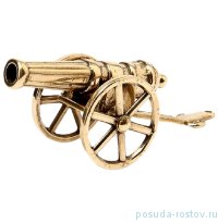 Статуэтка 6 х 14 см латунь &quot;Пушка /A. Livio&quot; / 097722