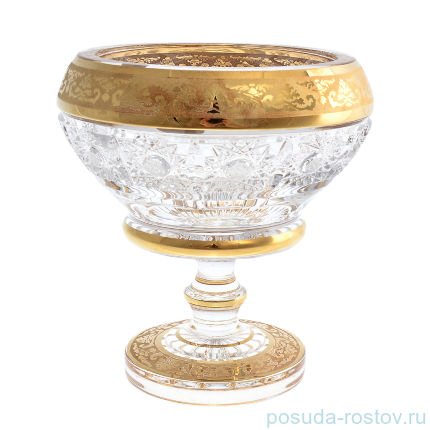 Конфетница 15 см  н/н &quot;Max Crystal /Золото&quot; / 148450