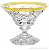 Ваза для конфет 18 см н/н &quot;Роза /Золотой кант&quot; / 268725