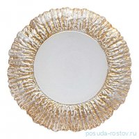 Тарелка обеденная bohemia gold 27 см (4шт.) / 360461