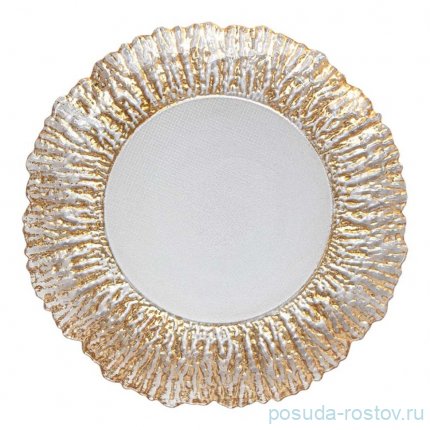 Тарелка обеденная bohemia gold 27 см (4шт.) / 360461