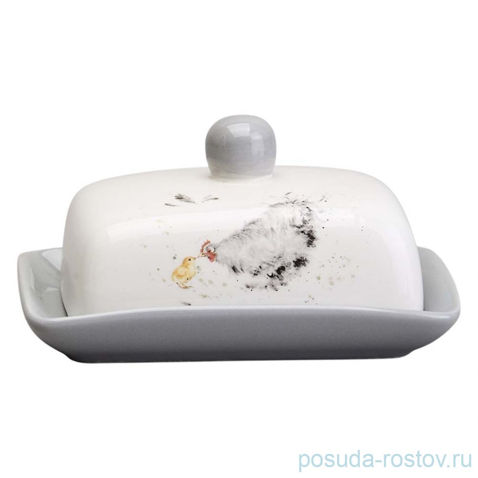 Маслёнка 17 х 12 х 8,5 см "Funny hens" / 368028