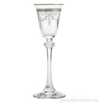 Рюмки 60 мл 6 шт &quot;Александра /436528 /Панто /Платиновый кант&quot; / 155613