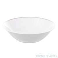 Салатник 25 см глубокий &quot;Repast /Белый орнамент&quot; / 165903