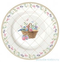 Тарелка 19 см &quot;Корзина с цветами /Spring Bloom&quot; / 369139