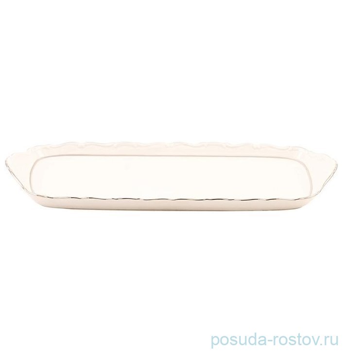 Поднос 37 см прямоугольный "Престиж /Marquise Platinum" / 336024