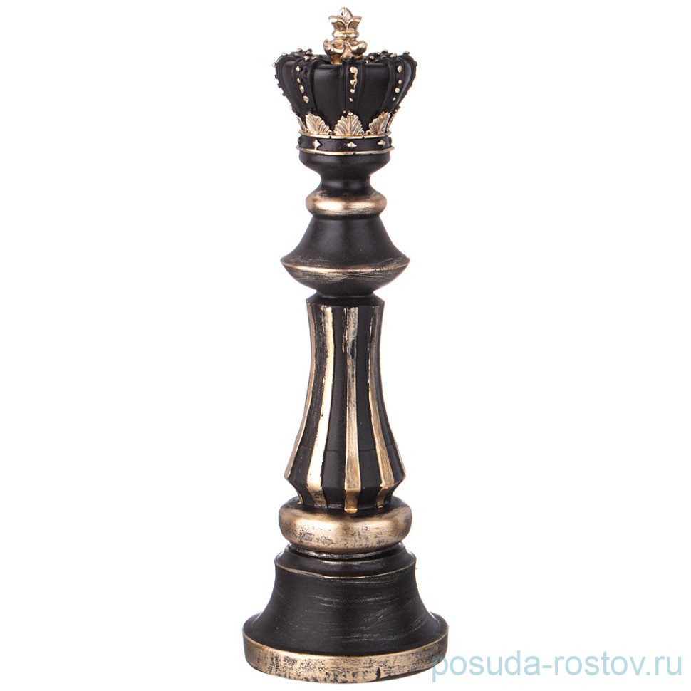 Шахматная фигурка 11,5 х 11,5 х 26 см чёрная / 334496