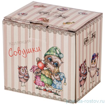 Кружка 420 мл &quot;совушки&quot; / 225636