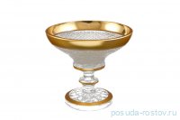 Конфетница 15 см н/н &quot;Bohemia gold /Фелиция /Матовое золото&quot; / 164915