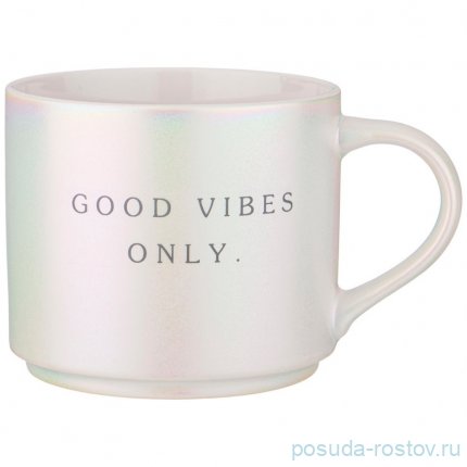 Кружка 410 мл &quot;Compliment /Good vibes only&quot; / 337438