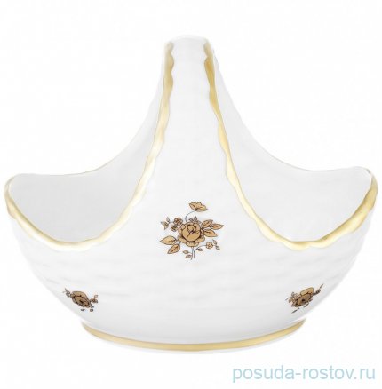 Корзинка 17 см &quot;Корона /Золотая роза&quot; / 212737