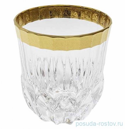 Стаканы для виски 350 мл 6 шт &quot;Адажио /Цветочный узор&quot; AS Crystal / 298737