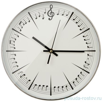 Часы настенные 30,5 х 30,5 х 4,5 см &quot;MUSIC&quot; / 268862