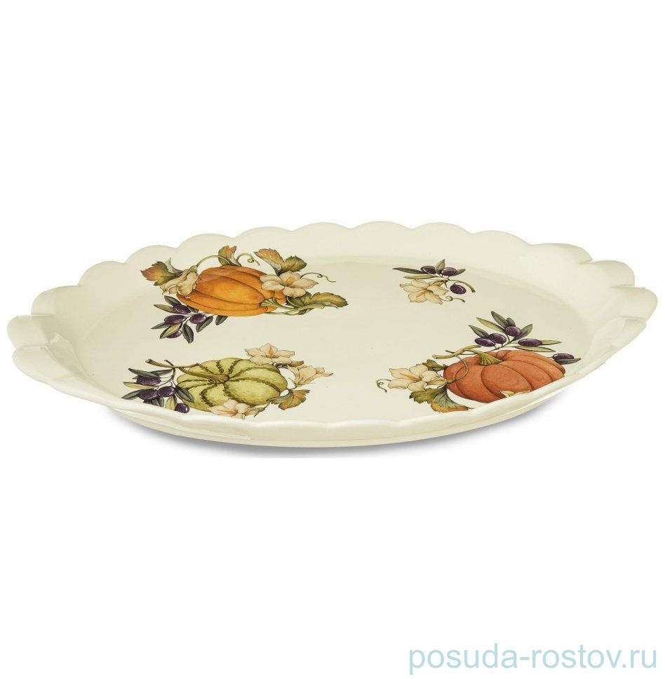Блюдо 48 х 32 см овальное "Artigianato ceramico /Тыква" / 149405