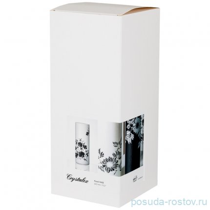 Ваза для цветов 26 см &quot;White and Black&quot; / 211204