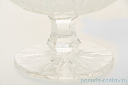 Вазочка 11,6 см с крышкой н/н &quot;Хрусталь резной&quot; / 006602