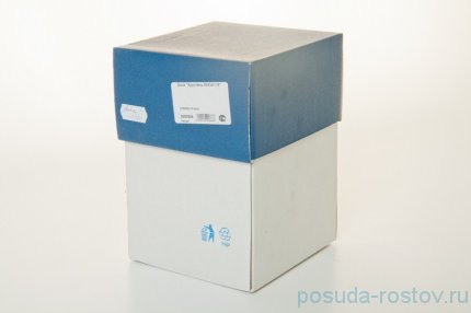 Вазочка 11,6 см с крышкой н/н &quot;Хрусталь резной&quot; / 006602