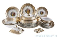 Столовый сервиз на 6 персон 27 предметов &quot;Аляска /Мадонна бежевая&quot; / 203799